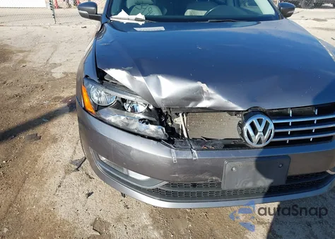 2013 Volkswagen Passat 2.0L Tdi Sel Premium z USA, uszkodzony, nr VIN 1VWCN7A36DC010193